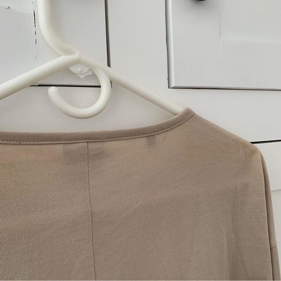 Gymshark Brown Ark Long Sleeve Open Back Shirt Size Small - Picture 8 of 11